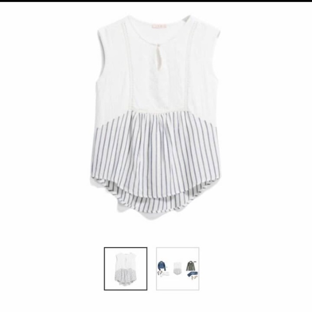 Stitch fix Skies are blue Feliciano top size small